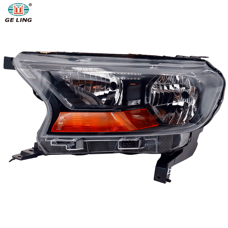 Black Inside Headlight For Ford Ranger T7 2016-2019