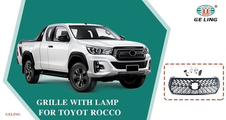 Toyota Hilux Rocco 2019 Grille with Lamp