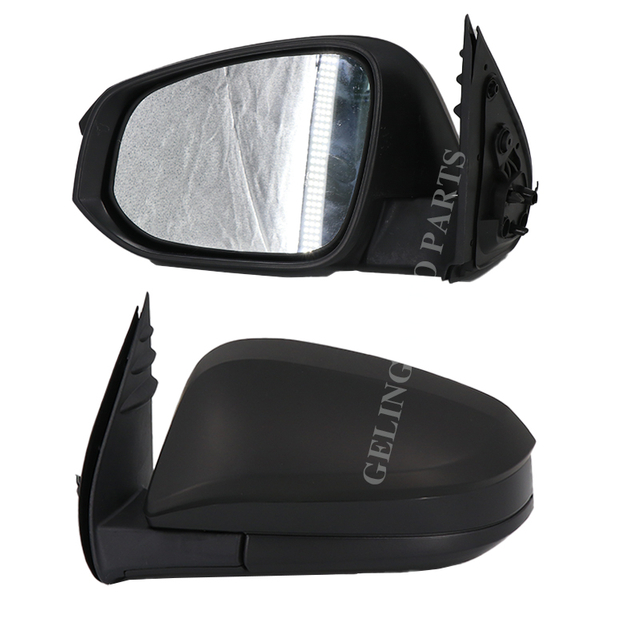 Manual Side Rear View Mirror For Toyota Hilux Revo 2016