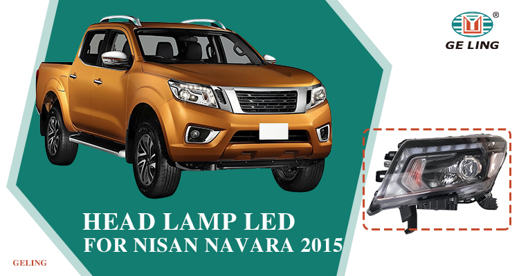 LED Headlight For Nissan Navara 2015