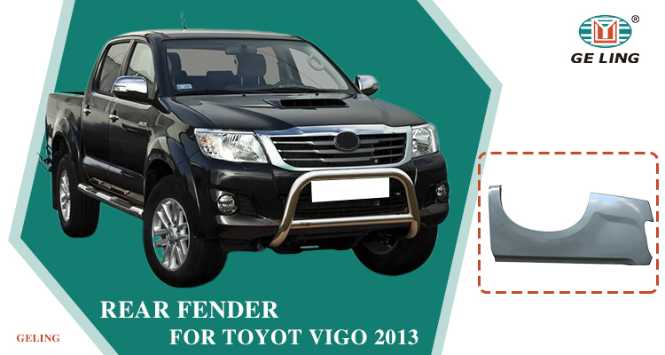 Toyota Vigo 2012 Arka Çamurluk