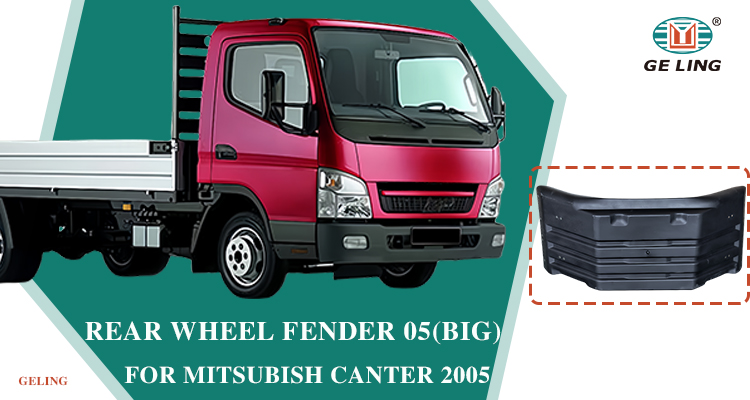 Mitsubishi Canter 2005 Big Rear Wheel Fender