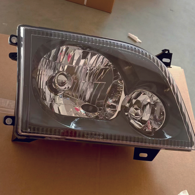 Black Headlight with Projector 20-6242 For Ford Transit Van 2006