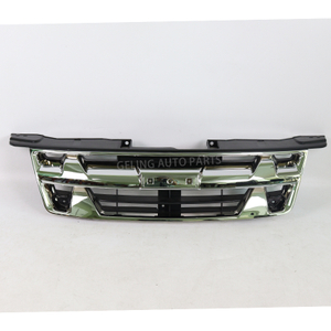 Black Chrome Grille For Isuzu Dmax D-max 2009 2010 2011