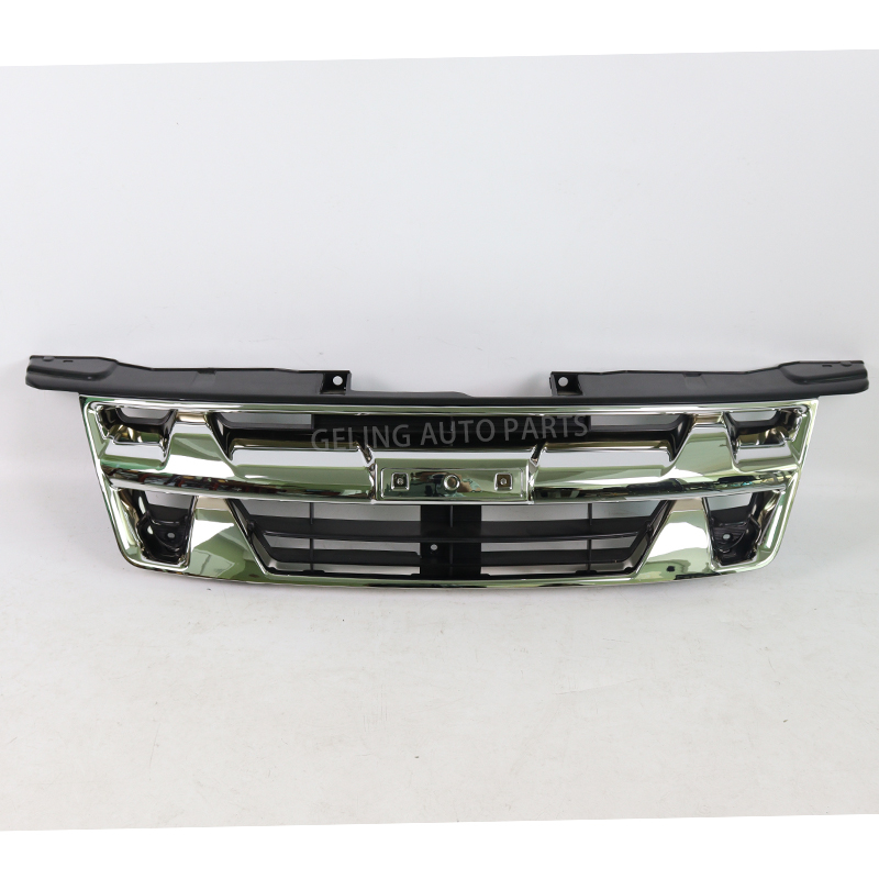 Black Chrome Grille For Isuzu Dmax D-max 2009 2010 2011