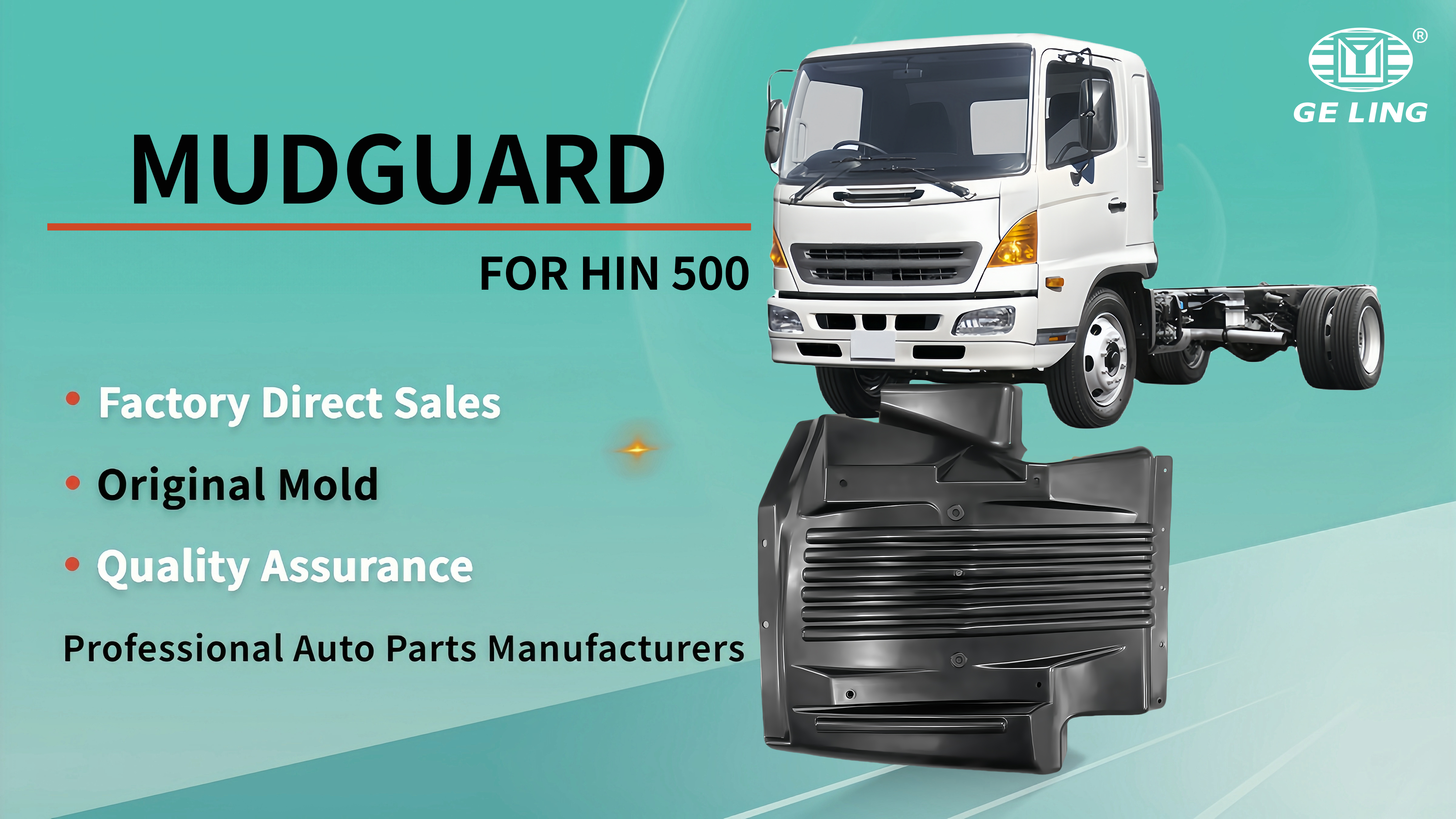 Rear Mudguard For Hino 500