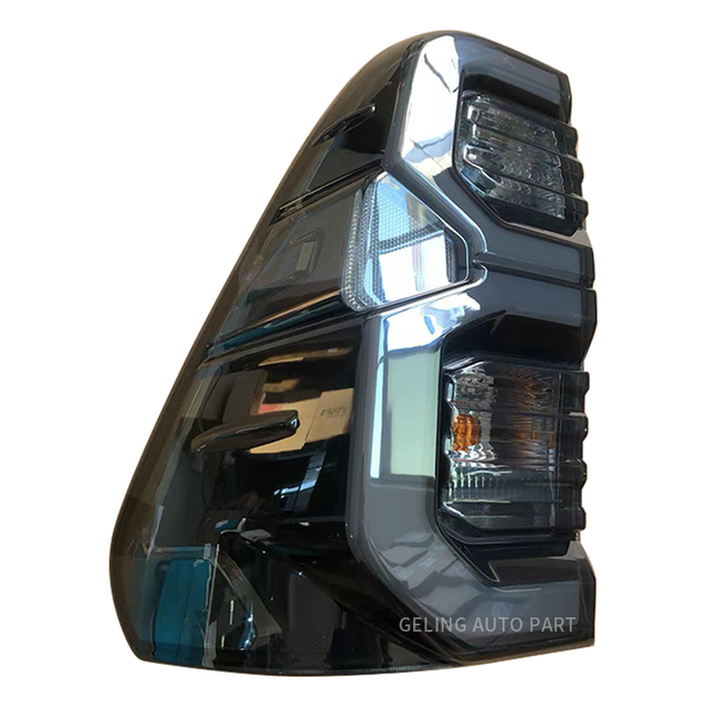 Smoke Rear Lamp Taillight For Toyota Hilux Revo Rocco 2021