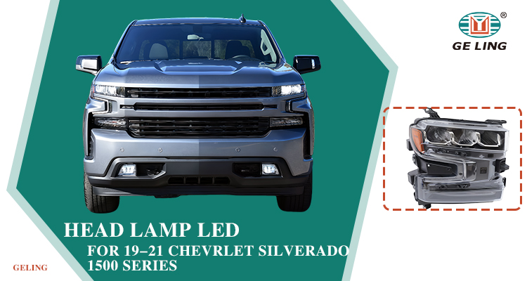 LED Headlight For Chevrolet Silverado 1500 2019