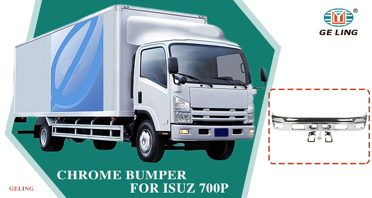 Isuzu 700p npr nkrのChrome Front Bumper
