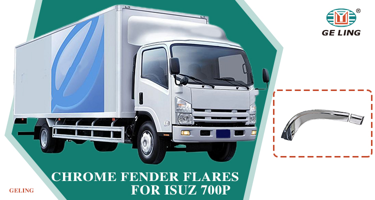 Isuzu 700p Flare Fender Chrome