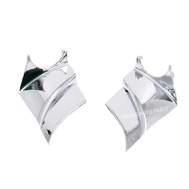 Bingkai bumper sudut krom untuk isuzu 700p elf npr nqr melintas