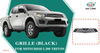 Auto Parts Black Grille for Mitsubishi L200 Triton 2005 2010