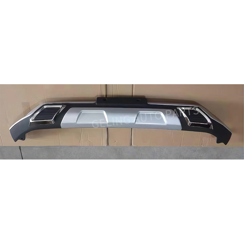ABS Plastic Black Silver Front Bumper Guard For Isuzu Dmax 2020