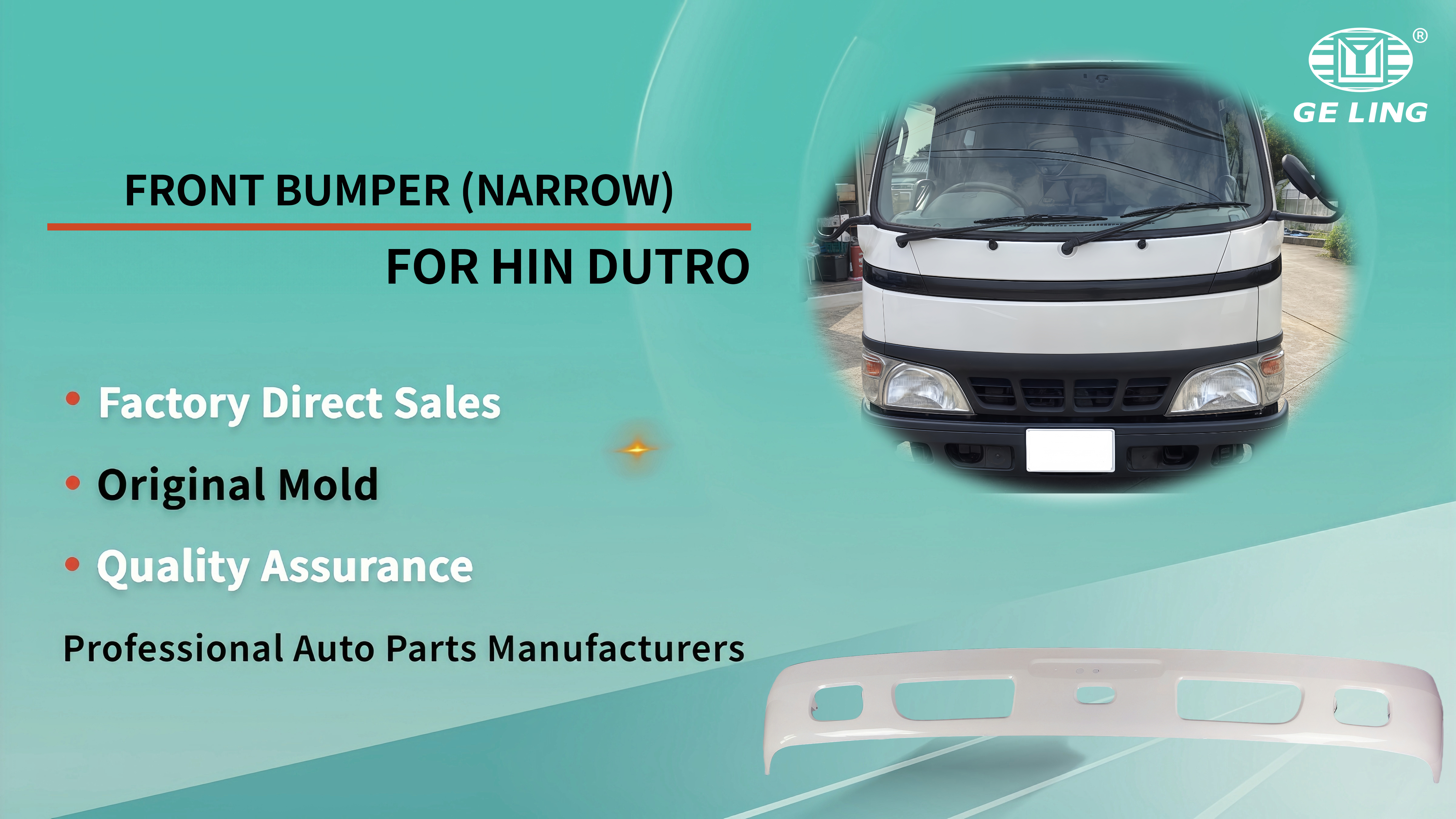 Front Bumper For Hino Dutro