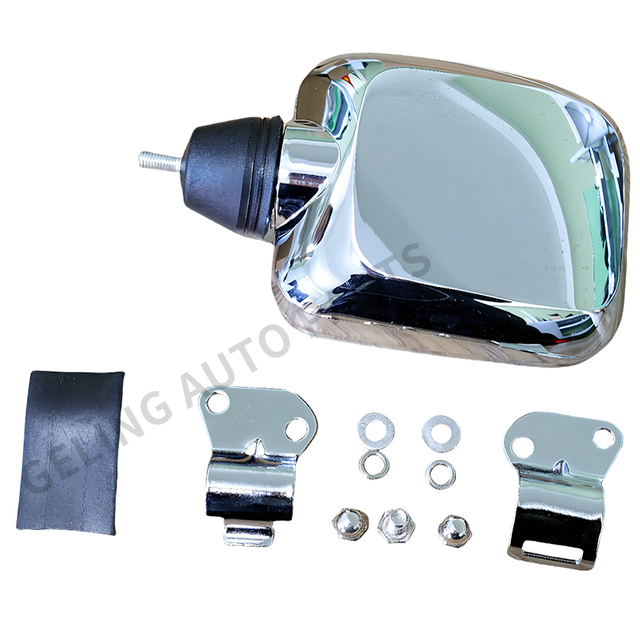 Chrome Square Rear View Mirror For Hino 500