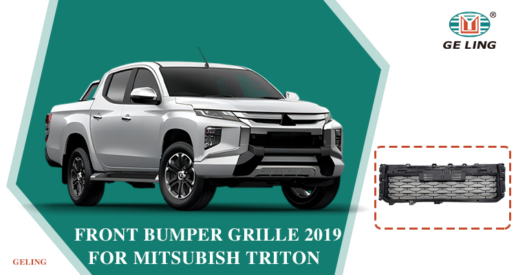 Black Bumper Grille for Mitsubishi Triton L200 2019