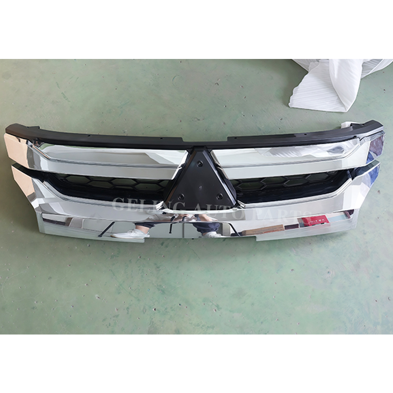 Silver Chrome Front Bumper Grille for Mitsubishi Triton L200 2019