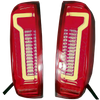 LED Red Lens Rear Light Tail Lamp For Nissan Navara D40 2005 Pickup