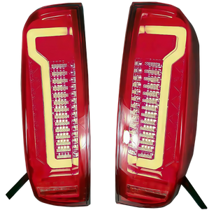 LED Red Lens الخلفي مصباح الذيل الخلفي لنيسان نافارا D40 2005 بيك آب