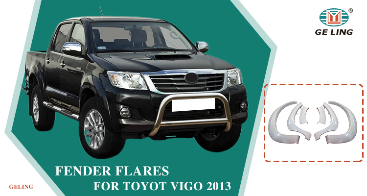 Toyota Vigo 2012 çamurluk fişekleri