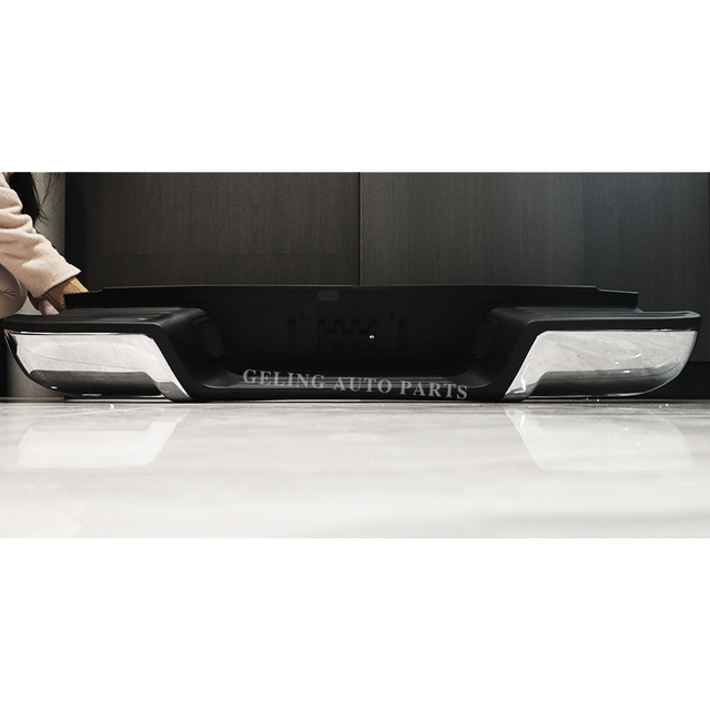 Chrome arrière Chrome pour Ford Ranger T7 2014-2017