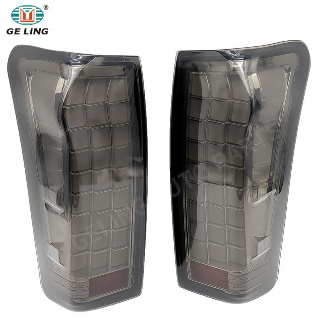 Smoke Led Tail Lamp Taillight Rear Light for Isuzu Dmax 2017-2019