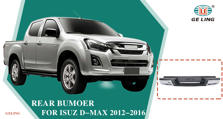 Rear Bumper For Isuzu Dmax 2007