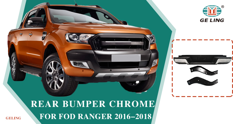 Rear Bumper for Ford Ranger T7 2014-2017