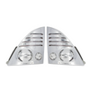 Chrome Corner Lamp Cover For Hino 500