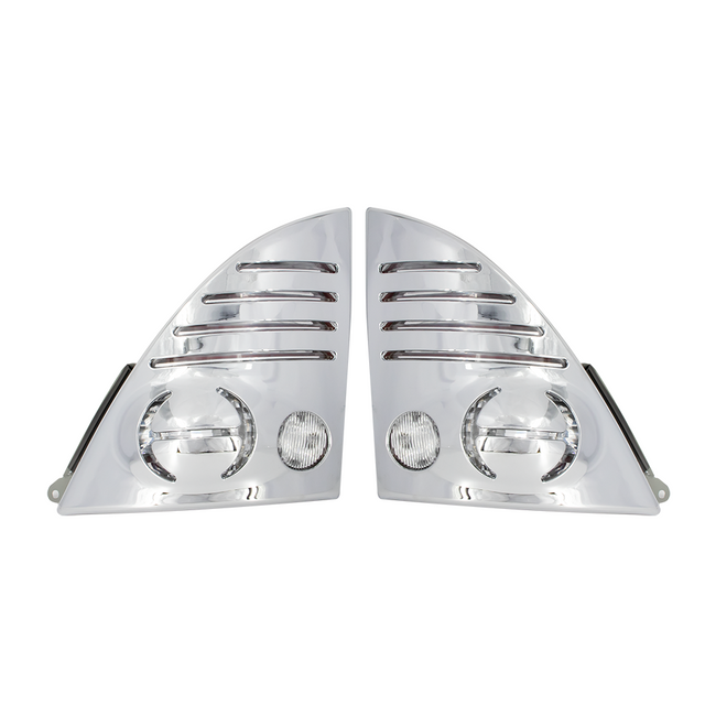 Chrome Corner Lamp Cover For Hino 500