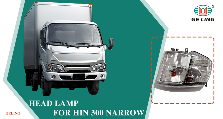 Headlight 811100W070 For Hino 300 Narrow