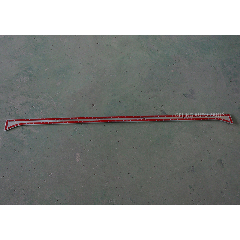 Grilhas de grade superior cromadas para Isuzu 700p