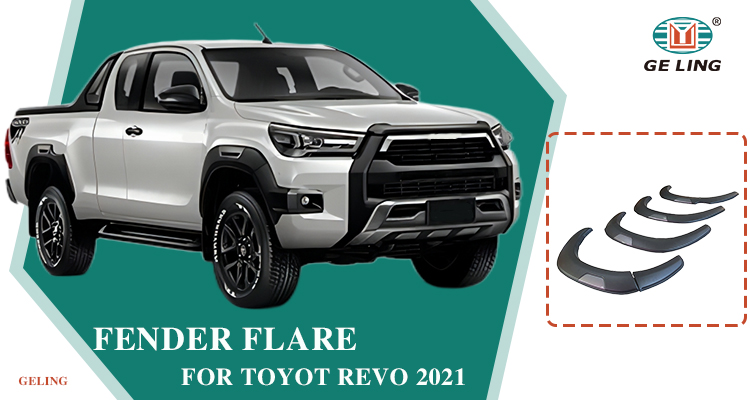 Wheel Arch Fender Flare for Toyota Hilux Revo 2021 2020