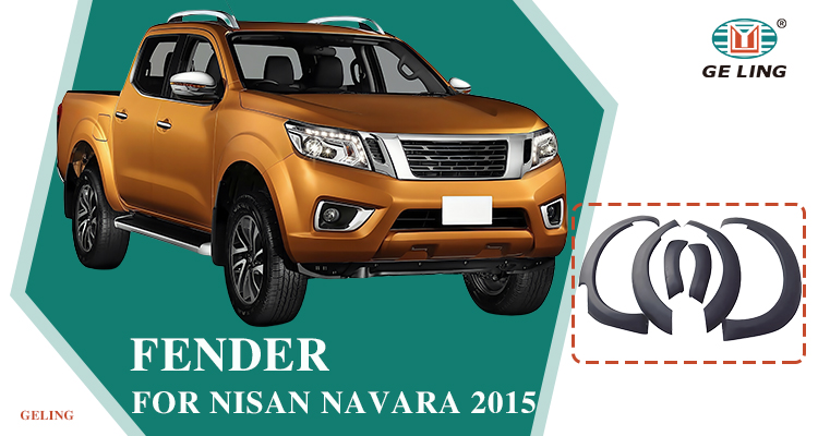 Wheel Eyebrows Fender Flares For Nissan Navara 2015 Np300
