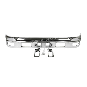 Silver Chrome Front Bumper For Isuzu 700P Npr Nkr Elf Nqr