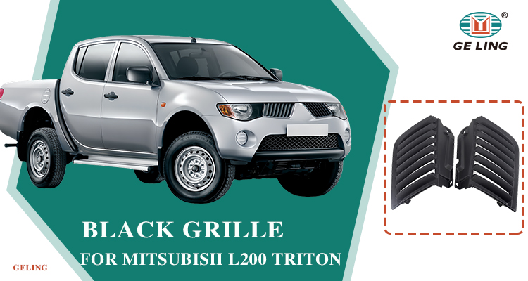 auto parts Black Grille for Mitsubishi L200 Triton 2005