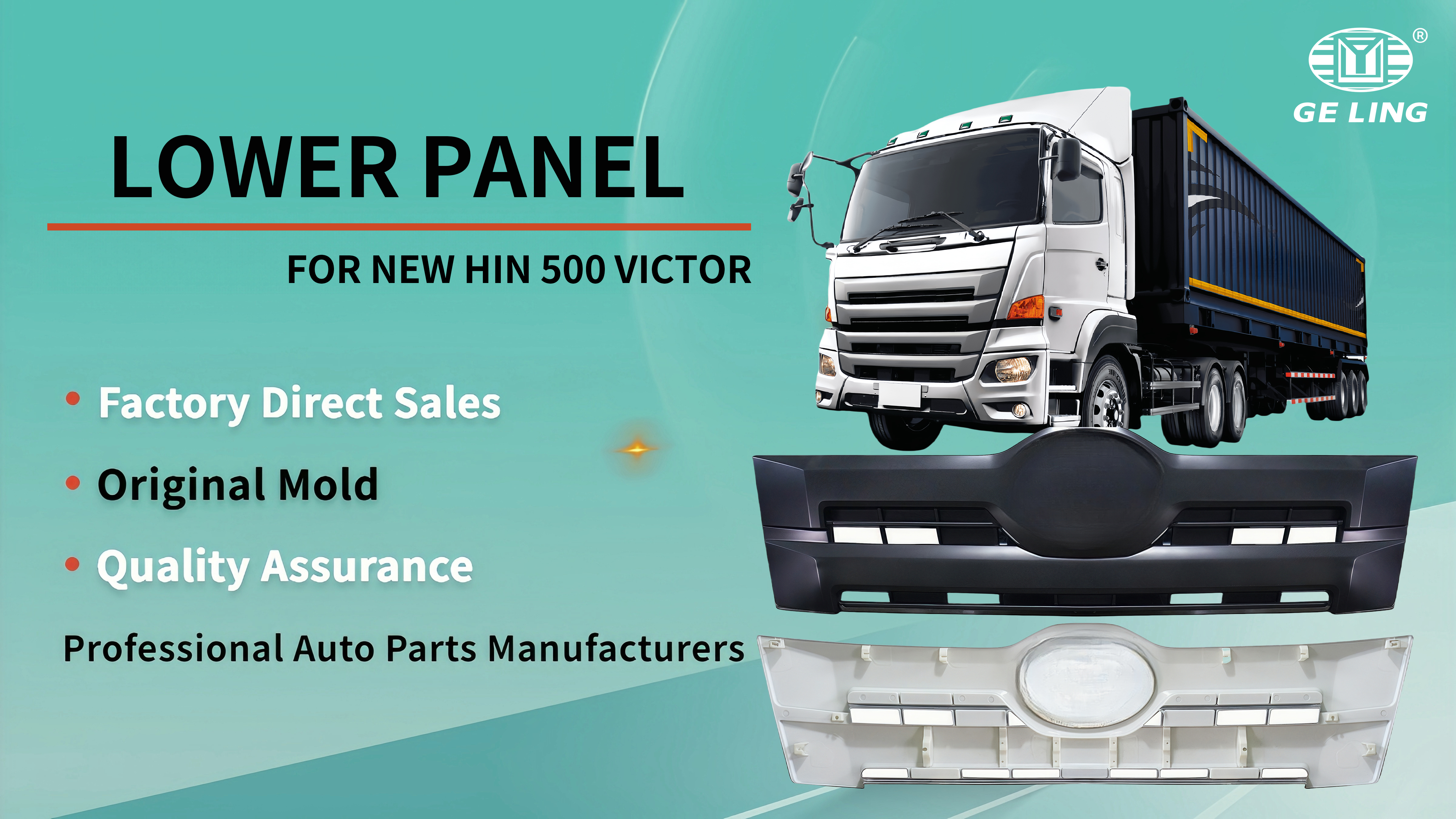 Hino 500 Victor Front Panel Grille