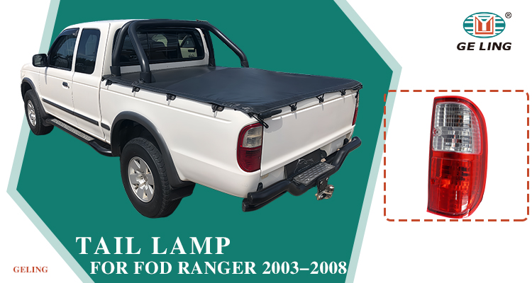 Ford Ranger T6 Xlt 2003-2008 Red Tail Lamp