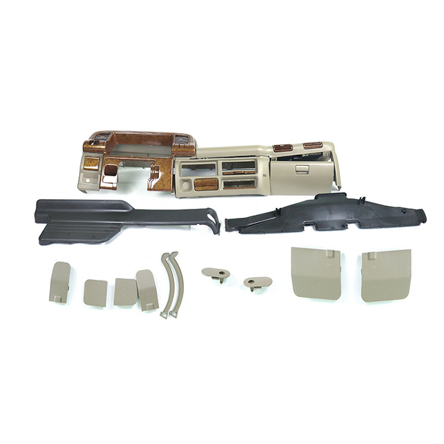 Aftermarket Yellow and Wooden Dashboard For Isuzu Npr 100p