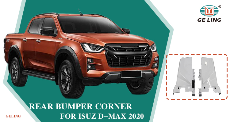 Isuzu Dmax 2020 Big Rear Bumper Corner