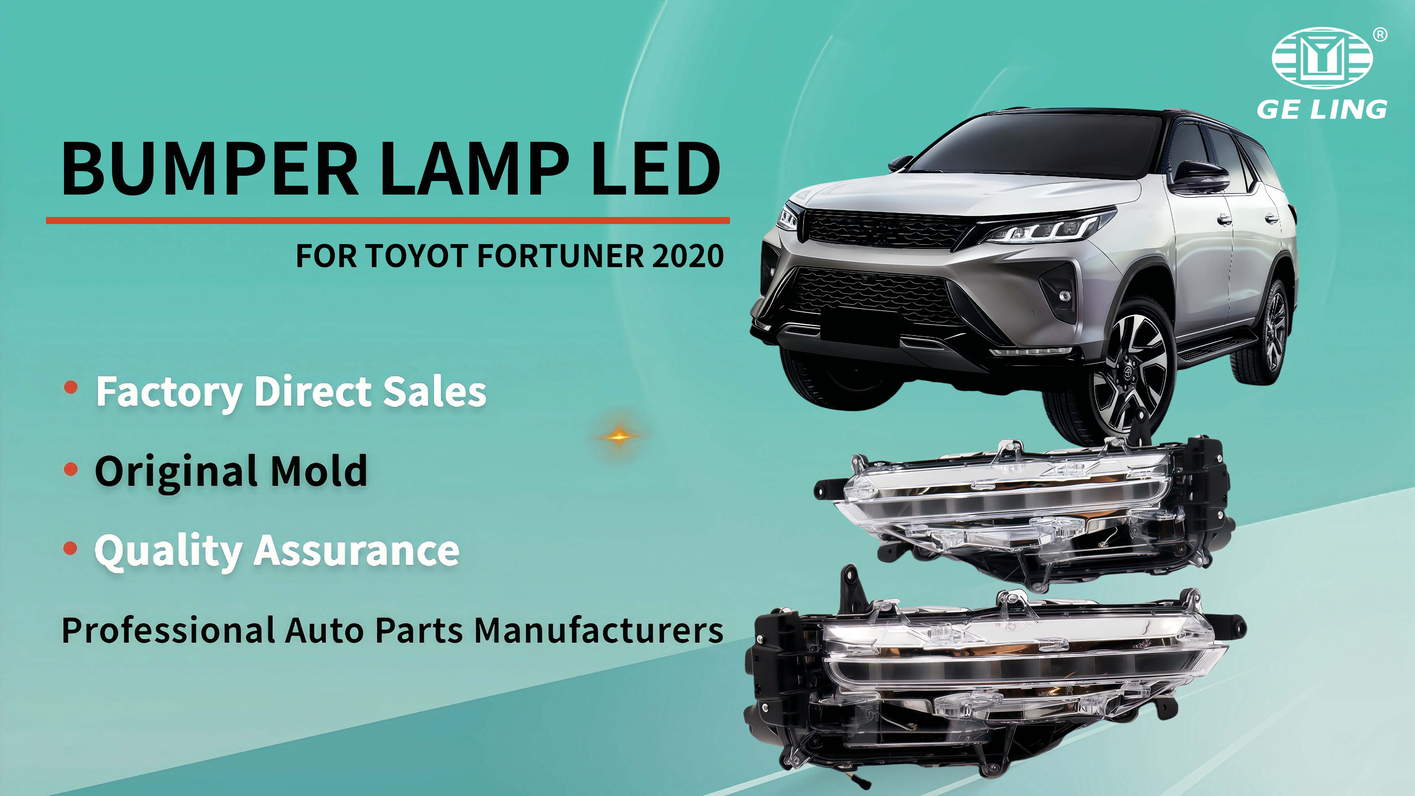 Toyota Fortuner 2020 LED Bumper Lamp