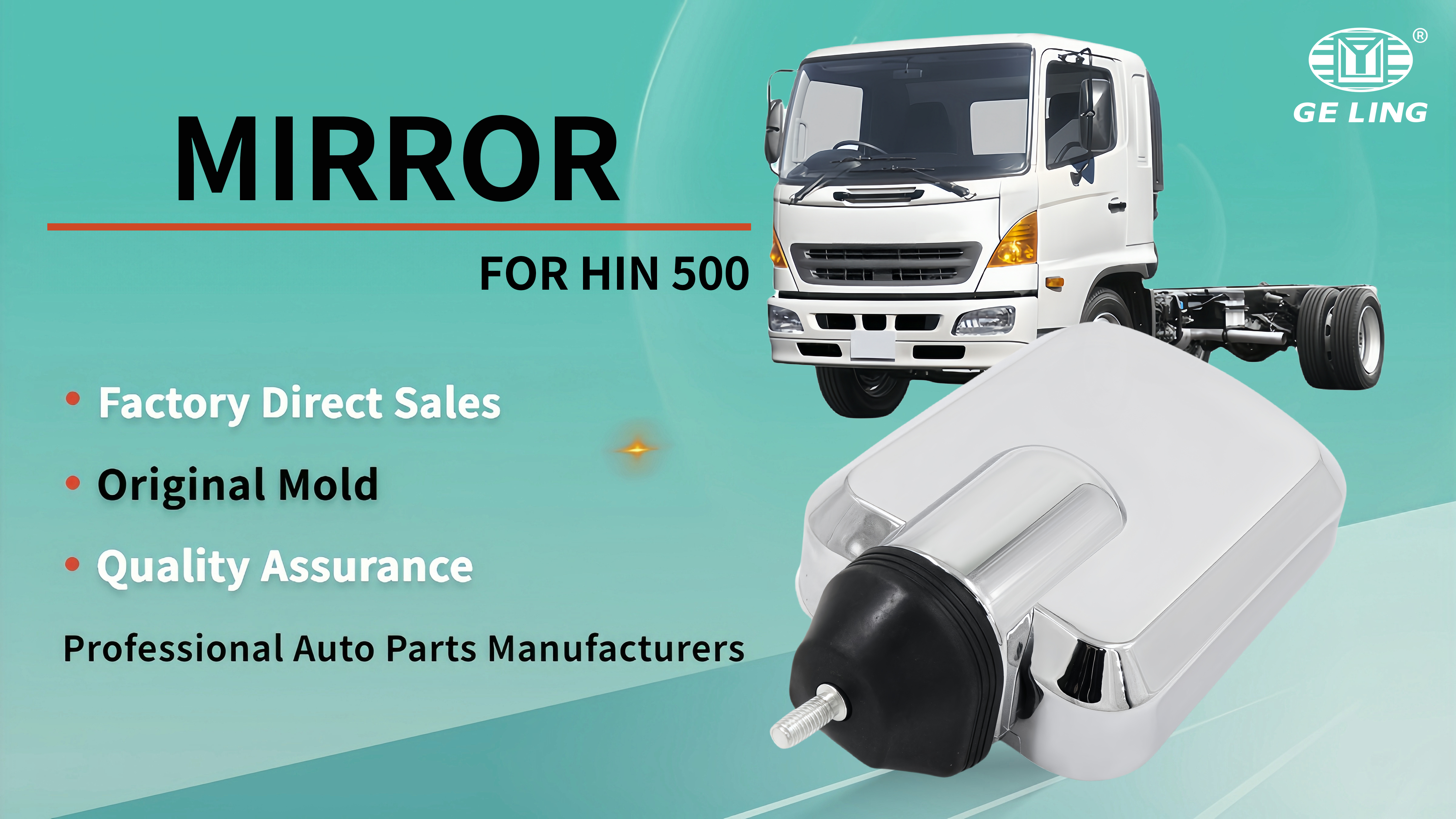 Rearview Mirror For Hino 500