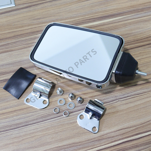 Universal Chrome Side Car Mirror Rearview Mirror For Hino 500