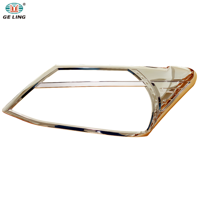 GELING Car Accessories Chrome Head Lamp Headlight Cover Trim for Isuzu Dmax 2012-2016