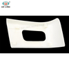 White Narrow Short Bumper Corner With Hole CW769411 CW769412 For Mitsubishi Canter Fuso 2012