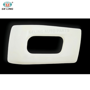 White Narrow Short Bumper Corner With Hole CW769411 CW769412 For Mitsubishi Canter Fuso 2012