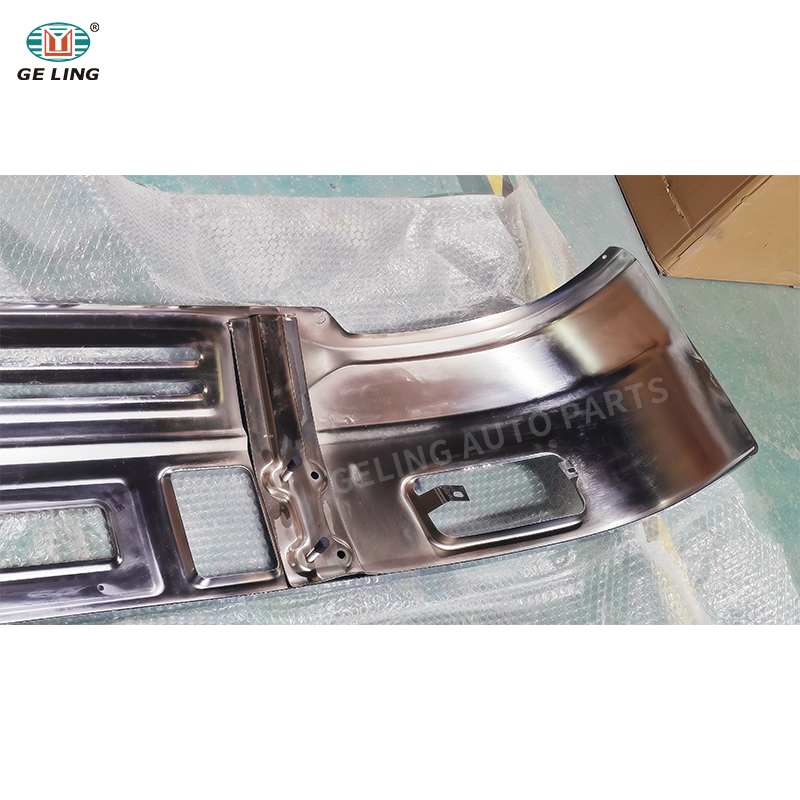 Truck Body Parts 8975809452 Long 197cm or Short 170cm Front Chrome Bumper for Isuzu 600p Npr Nkr 2005