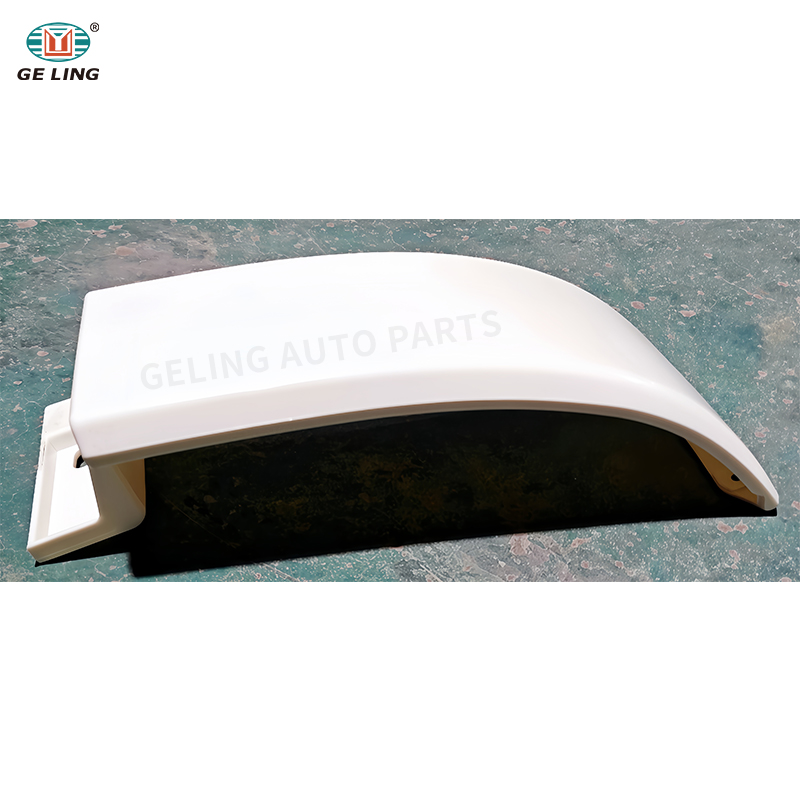 Truck Accessories White or Chrome Corner Of Grille For Isuzu Forward
