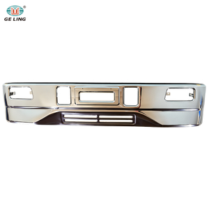 Truck Body Parts 8975809452 Long 197cm or Short 170cm Front Chrome Bumper for Isuzu 600p Npr Nkr 2005