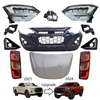 Upgrade Facelift Accessories Bumper Body Kit Headlight Tail Light Grille for Isuzu Dmax 2021 to 2024